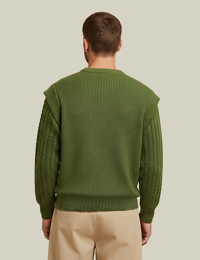 Echo Oversized Unisex Knit Sweater