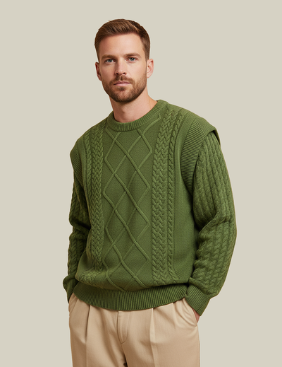 Echo Oversized Unisex Knit Sweater