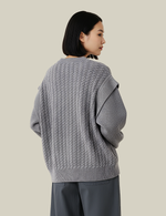 Frame Oversized Unisex Knit Sweater
