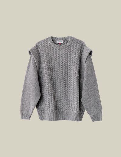 Frame Oversized Unisex Knit Sweater