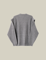 Frame Oversized Unisex Knit Sweater