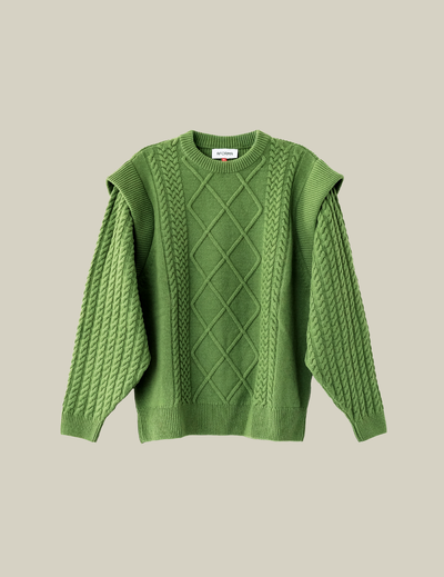 Echo Oversized Unisex Knit Sweater