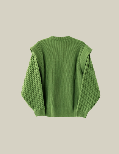 Echo Oversized Unisex Knit Sweater